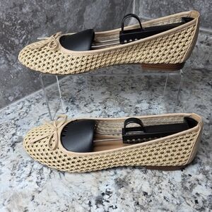 Dolce Vita Tan Woven Loafers